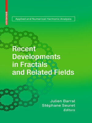 cover image of Recent Developments in Fractals and Related Fields
